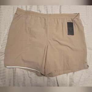 VRST Men's Tan Athletic Shorts